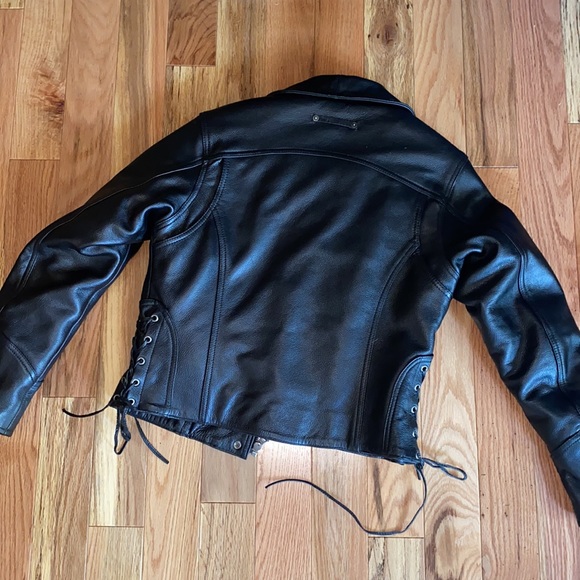 Leather motorcycle jacket - Picture 6 of 6